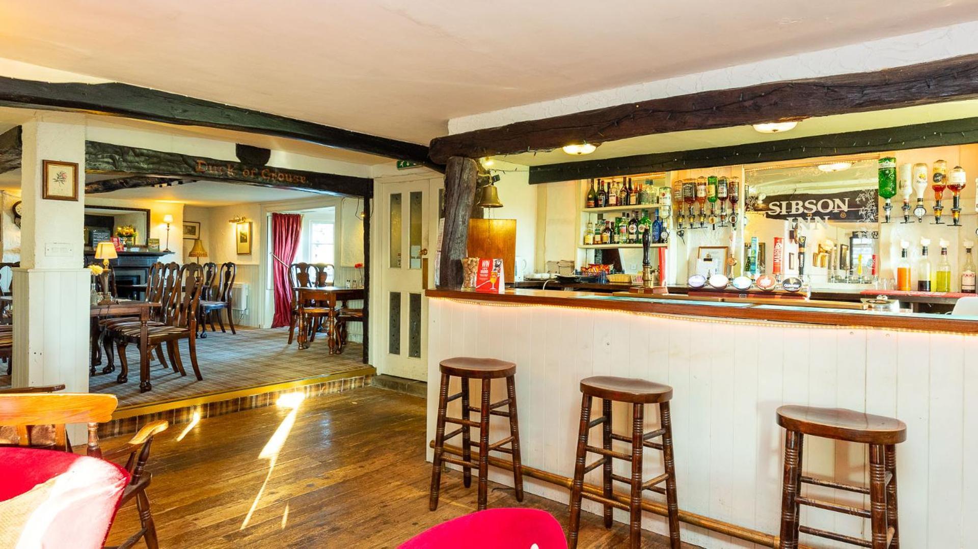 The Sibson Inn Hotel Water Newton Extérieur photo